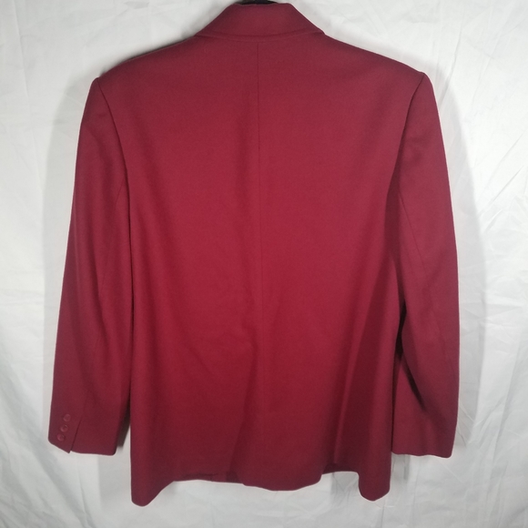Pendleton Red Wool Blazer - Picture 5 of 5